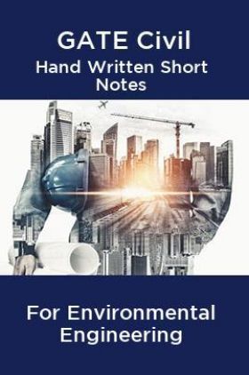 GATE Civil Hand Written Short Notes For Environmental Engineering