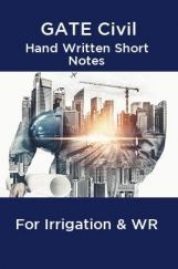GATE Civil Hand Written Short Notes For Irrigation & WR GATE Civil Hand Written Short Notes For Irrigation & WR