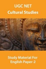 UGC NET Cultural Studies Study Material For English Paper-2 UGC NET Cultural Studies Study Material For English Paper-2