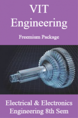 VIT Engineering Freemium Package Electrical and Electronics Engineering 8th Sem VIT Engineering Freemium Package Electrical and Electronics Engineering 8th Sem
