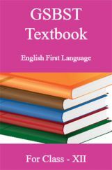 GSBST Textbook English First Language For Class - XII GSBST Textbook English First Language For Class - XII