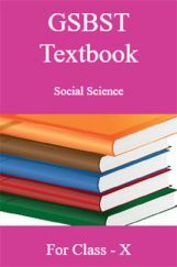 GSBST Textbook Social Science For Class - X GSBST Textbook Social Science For Class - X