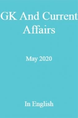 GK And Current Affairs May 2020 In English