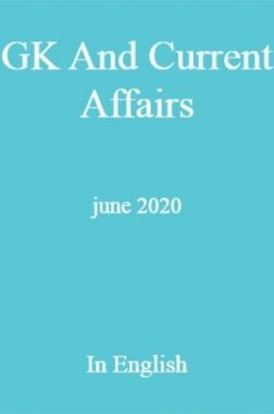 GK And Current Affairs June 2020 In English