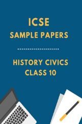 ICSE Sample Paper For History And Civics Class 10  ICSE Sample Paper For History And Civics Class 10