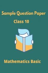 CBSE Sample Question Paper For Mathematics Basic Class 10 CBSE Sample Question Paper For Mathematics Basic Class 10