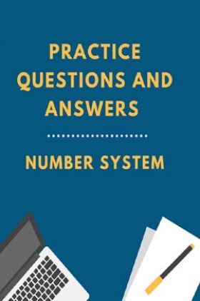 Practice Questions And Answers For Number System