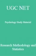 UGC NET Psychology Study Material Research Methodology and Statistics