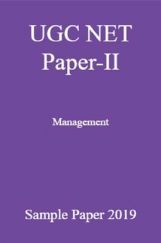 UGC NET Management Sample Paper-II 2019 UGC NET Management Sample Paper-II 2019