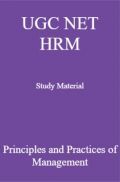 UGC NET HRM Study Material  Principles and Practices of Management UGC NET HRM Study Material  Principles and Practices of Management