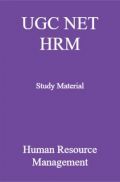 UGC NET HRM Study Material  Human Resource Management UGC NET HRM Study Material  Human Resource Management