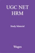UGC NET HRM Study Material Wages