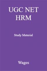 UGC NET HRM Study Material Wages UGC NET HRM Study Material Wages