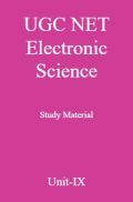 UGC NET Electronic Science Study Material Unit-9