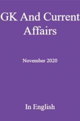 GK And Current Affairs November 2020 In English GK And Current Affairs November 2020 In English
