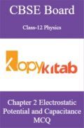 CBSE Board Class-12 Physics Chapter 2 Electrostatic Potential and Capacitance MCQs