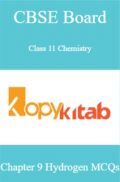 CBSE Board Class 11 Chemistry Chapter 9 Hydrogen MCQs