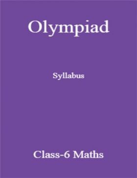 Olympiad Syllabus For Class-6 Maths