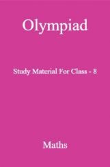 Olympiad Study Material For Class-8 Maths Olympiad Study Material For Class-8 Maths