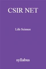 CSIR NET Life Science syllabus CSIR NET Life Science syllabus