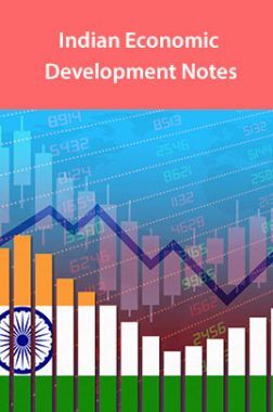 Indian Economy Development Notes