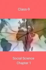 Class-9 Social Science Cahpter 1 Class-9 Social Science Cahpter 1