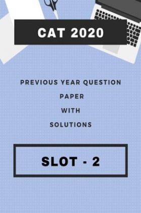 CAT 2020 Previous Year Question Papers With Solutions (Slot-2)