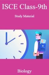 ICSE Class-9th Study Material Biology ICSE Class-9th Study Material Biology