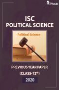 ISC Previous Year Paper Class-12 Political Science 2020 ISC Previous Year Paper Class-12 Political Science 2020