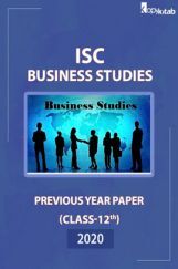 ISC Previous Year Paper Class-12 Business Studies 2020 ISC Previous Year Paper Class-12 Business Studies 2020