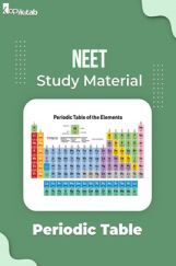 NEET Study Material of Periodic Table NEET Study Material of Periodic Table