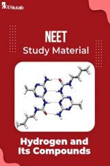 NEET Study Material of Hydrogen and Its Compounds NEET Study Material of Hydrogen and Its Compounds