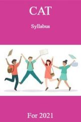 CAT Syllabus-2021 CAT Syllabus-2021