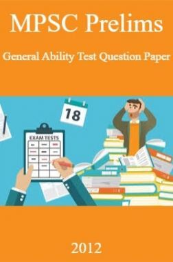MPSC Prelims General Ability Test Question Paper 2012