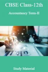 CBSE Class-12th Accountancy Term-II Study Material CBSE Class-12th Accountancy Term-II Study Material