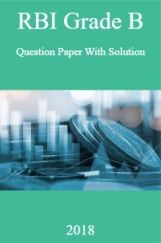 RBI Grade B Question Paper With Solution 2018 RBI Grade B Question Paper With Solution 2018