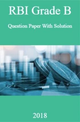 RBI Grade B Question Paper With Solution 2018