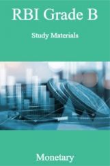 RBI Grade B Study Materials Monetry RBI Grade B Study Materials Monetry