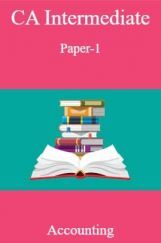 CA Intermediate Paper-1 Accounting CA Intermediate Paper-1 Accounting
