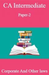CA Intermediate Paper-2 Corporate And Other laws CA Intermediate Paper-2 Corporate And Other laws