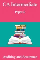 CA Intermediate Paper-6 Auditing and Assurance CA Intermediate Paper-6 Auditing and Assurance