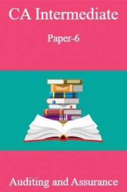 Download CA Intermediate Paper-6 Auditing and Assurance by Panel Of ...