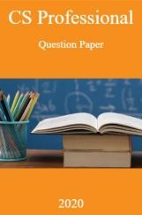 CS Professional Question Paper-2020 CS Professional Question Paper-2020