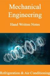 Mechanical Engineering Hand Written Notes Refrigeration & Air Conditioning Mechanical Engineering Hand Written Notes Refrigeration & Air Conditioning