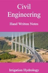 Civil Engineering Hand Written Notes Irrigation Hydrology Civil Engineering Hand Written Notes Irrigation Hydrology