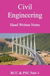 Civil Engineering Hand Written Notes RCC & PSC Part-1 Civil Engineering Hand Written Notes RCC & PSC Part-1