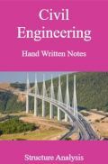 Civil Engineering Hand Written Notes Structure Analysis Civil Engineering Hand Written Notes Structure Analysis