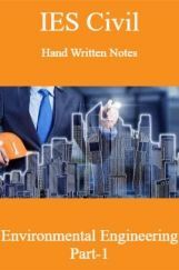 IES Civil Hand Written Notes Environmental Engineering Part-1 IES Civil Hand Written Notes Environmental Engineering Part-1