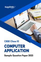 CBSE Class 10 Computer Application Sample Question Paper 2023 CBSE Class 10 Computer Application Sample Question Paper 2023