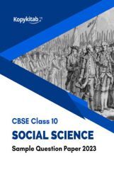 CBSE Class 10 Social Science Sample Question Paper 2023 CBSE Class 10 Social Science Sample Question Paper 2023